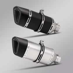 Silenciador universal de escape para moto con DB killer