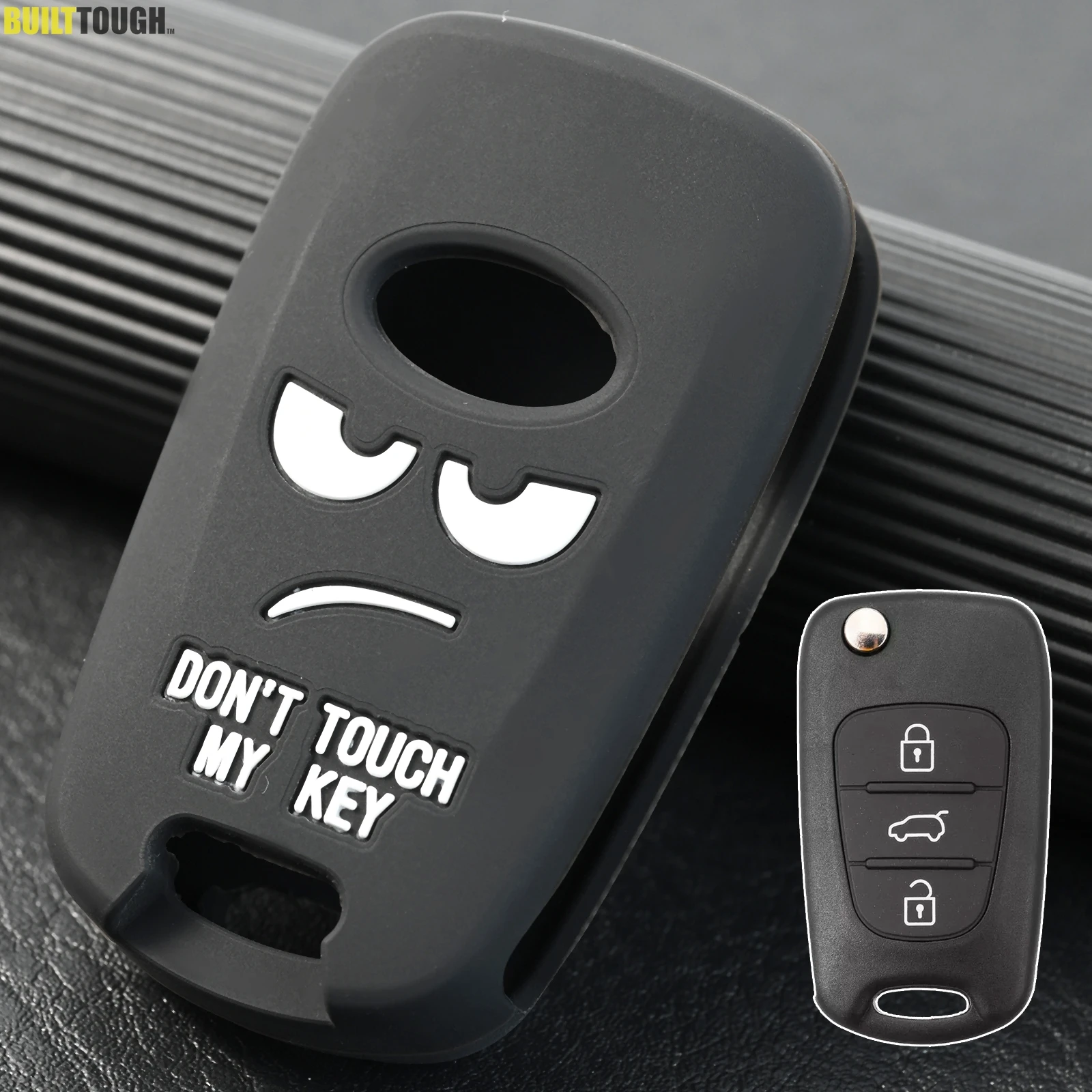 Funda de silicona para llave Kia de 3 botones – Rio, Ceed y Sportage