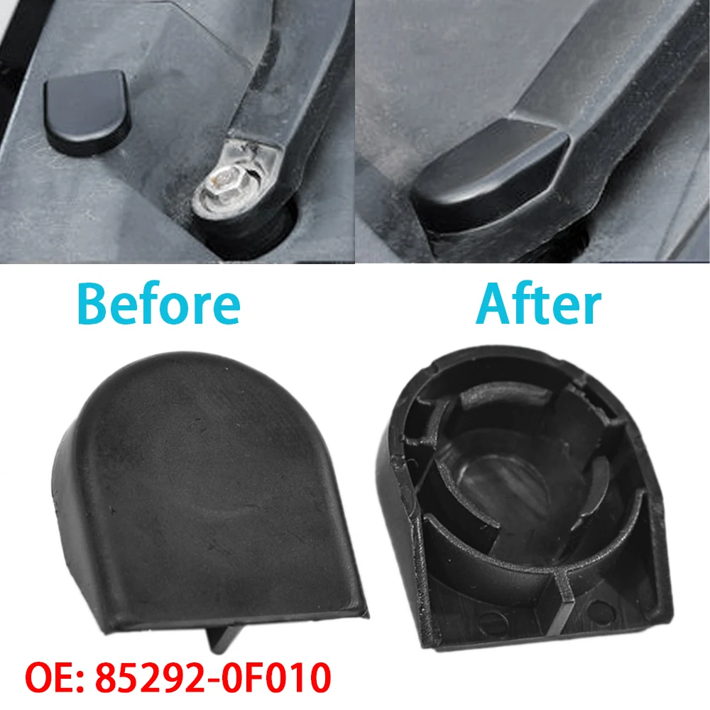 2 uds/4 Uds es adecuado para Toyota Yaris Corolla cubierta del brazo del limpiaparabrisas cubierta del tornillo del limpiaparabrisas cubierta del tornillo del brazo del limpiaparabrisas 85292-0F010 - imagen 5