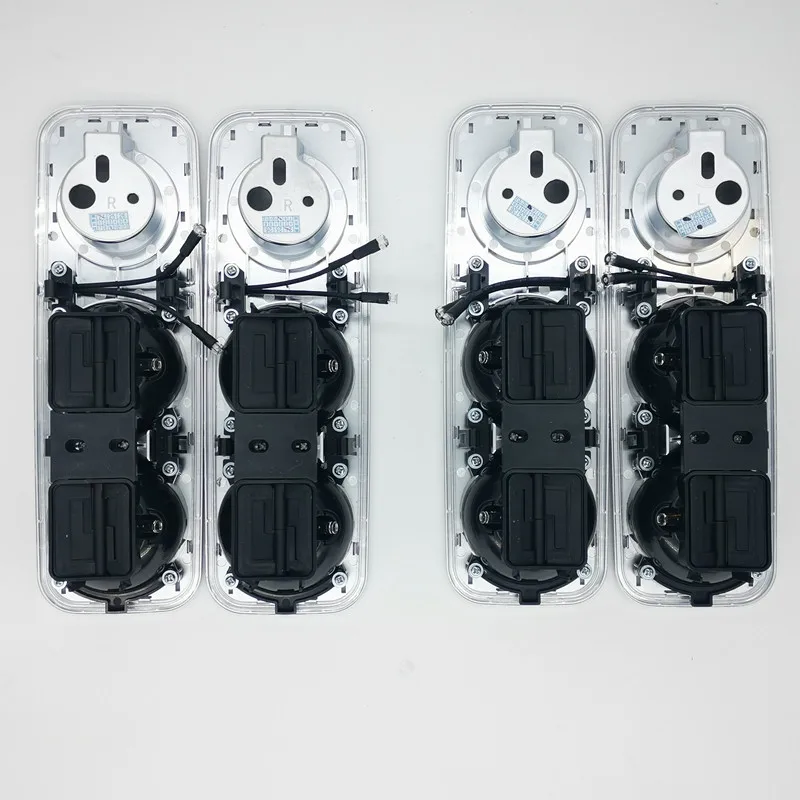 Instalación del sistema de ventilación LED en el techo del vehículo