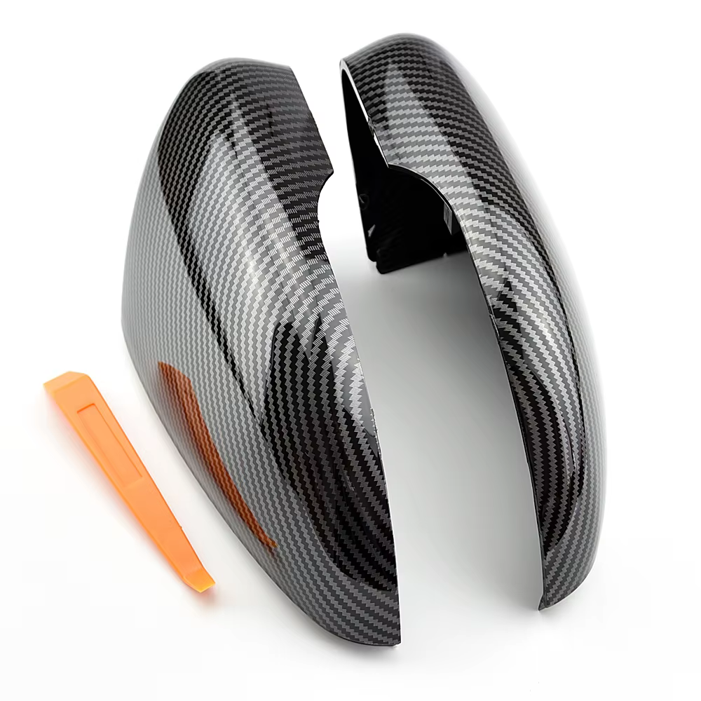 Carcasa retrovisor negra efecto carbono – VW Golf 6 GTI/R20 - imagen 5