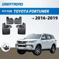 Guardabarros ABS Toyota Fortuner 2016-2019 delantero y trasero