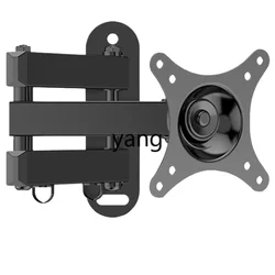 Soporte de pared retráctil y giratorio universal YJQ para monitor LCD