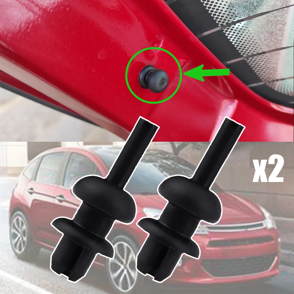 Clips para bandeja de maletero Citroën Saxo, C2, C3, Xsara y DS3