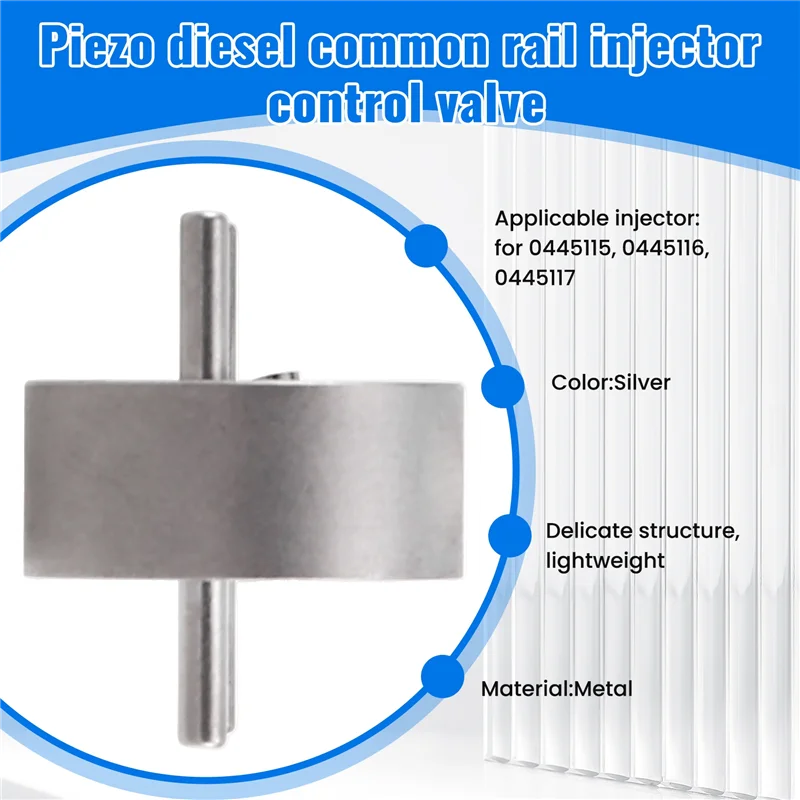 Válvula control inyector piezoeléctrico Common Rail 0445115-0445117 - imagen 5