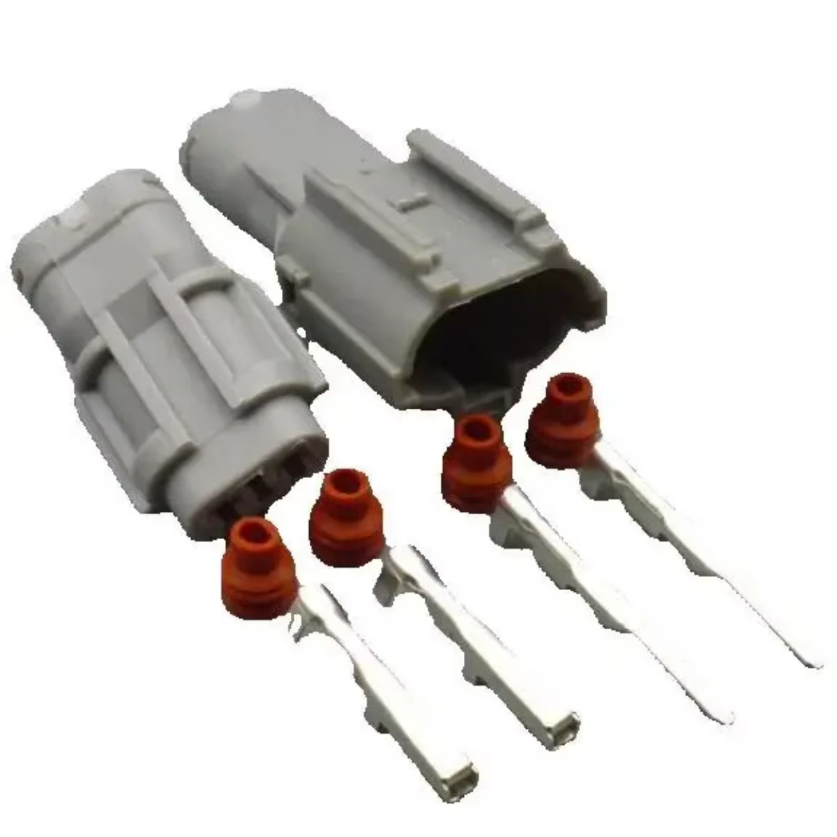 Conector eléctrico impermeable Shhworldsea de 2 pines para automóvil VW