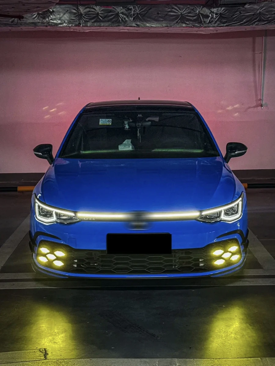 Embellecedor antiniebla negro para Volkswagen Golf VIII GTI/R-Line - imagen 4