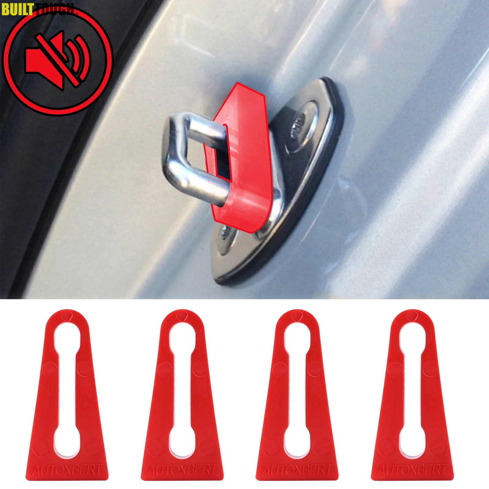 Cerradura de puerta con aislante acústico VW Polo, Fabia e Ibiza