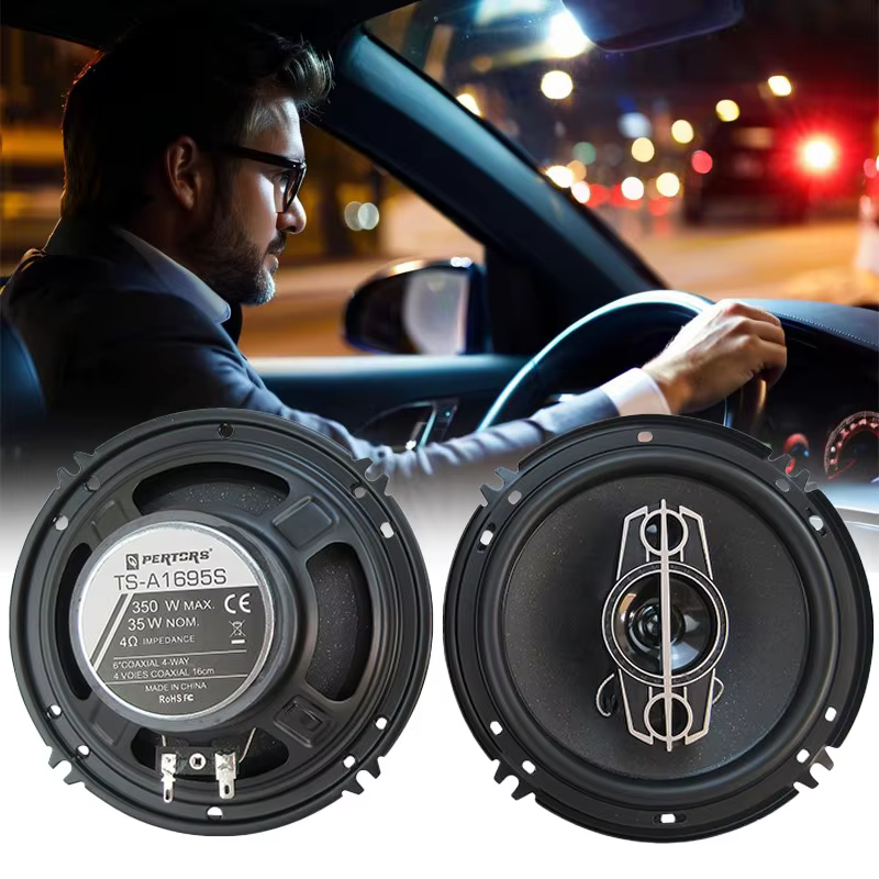 Altavoces Coaxiales Universales 4-6'' 300W para Puertas de Coche - imagen 2
