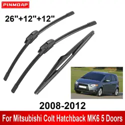 Escobillas limpiaparabrisas delanteras Mitsubishi Colt MK6 2008-2012