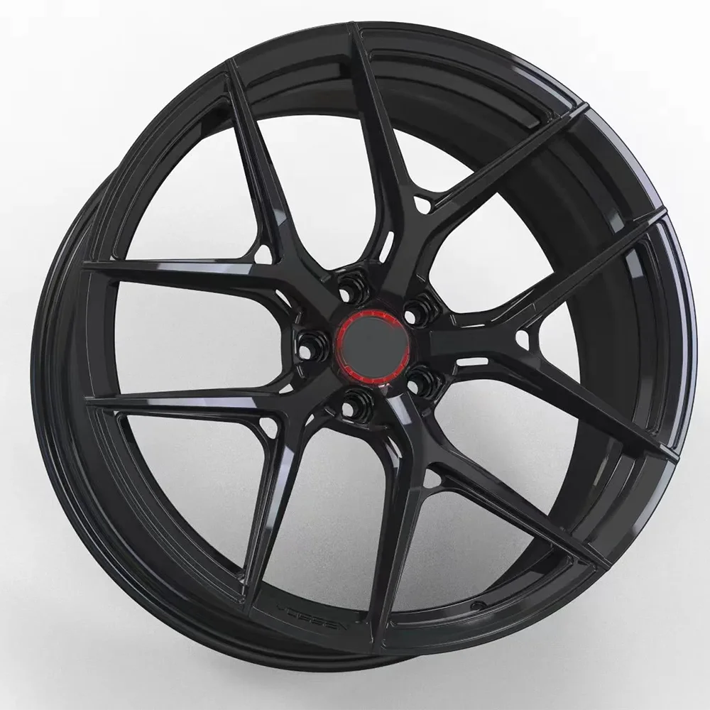 Llanta forjada ligera plateada para Nissan GT-R R35 - imagen 4