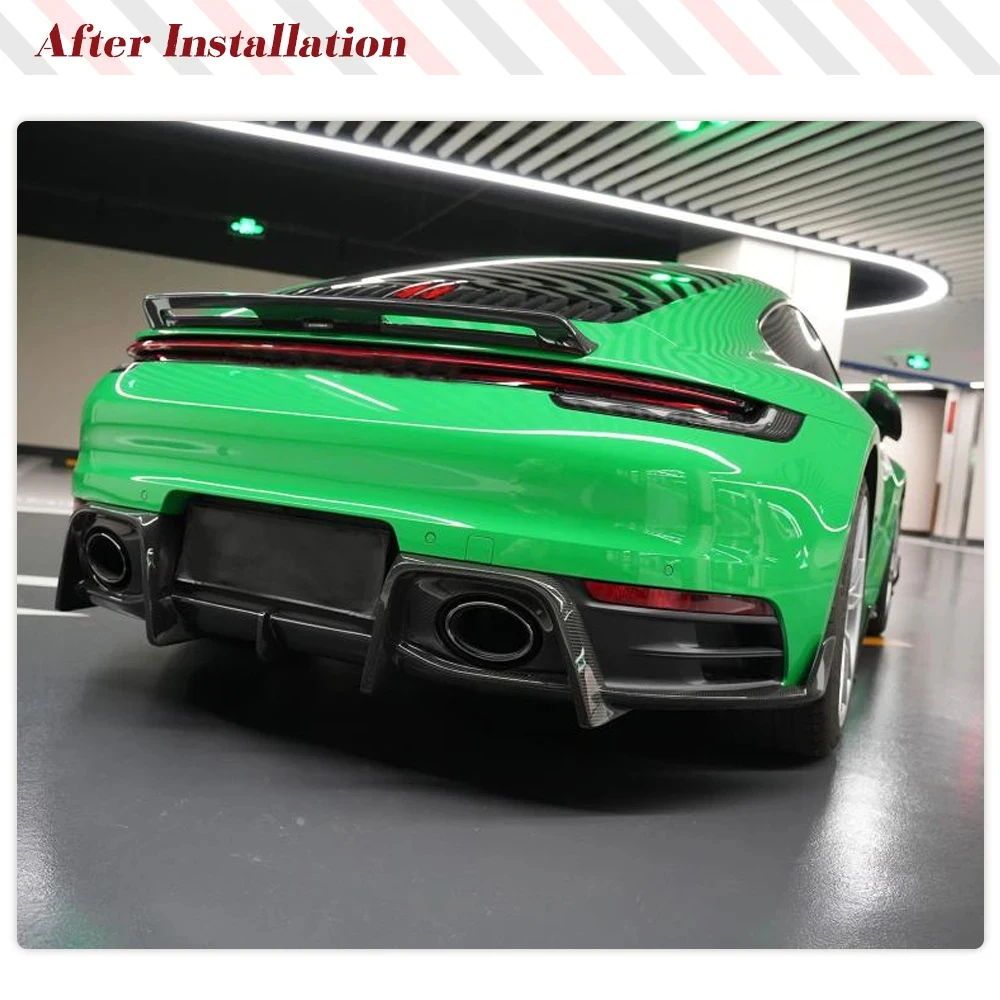 Alerón trasero de carbono Porsche 911 992 Carrera 4S GTS 2019-2020 - imagen 2