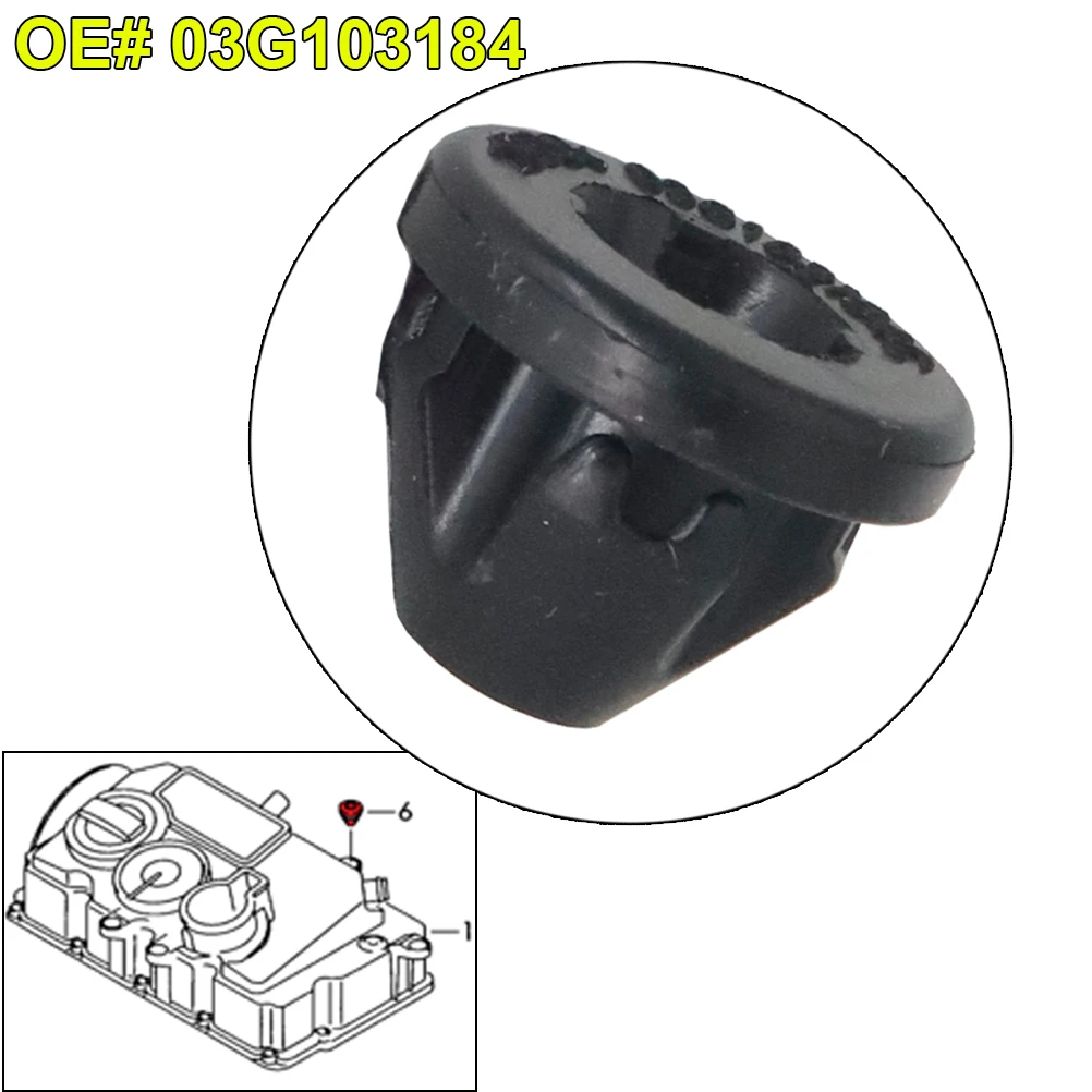 6 uds para Audi A3 A4 A6 Skoda Octavia VW Polo Golf Jetta asiento cubierta de motor de coche ojal pulg Socket OE #   03G 103184   Reemplazo de coche - imagen 4