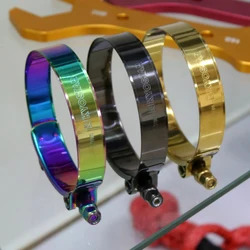 Kit de abrazaderas ajustables para manguera de acero inoxidable