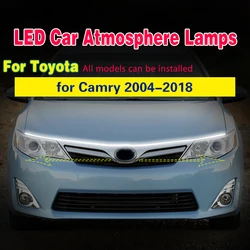 Luces diurnas LED para Toyota Camry 2004-2018 impermeables 12V