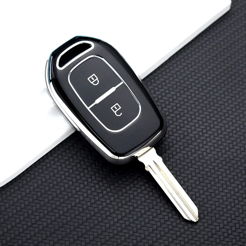 Funda TPU montada en mando de Renault Duster