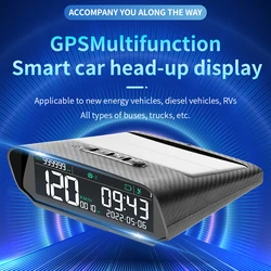 HUD GPS X100 para coche – velocímetro y altímetro LCD