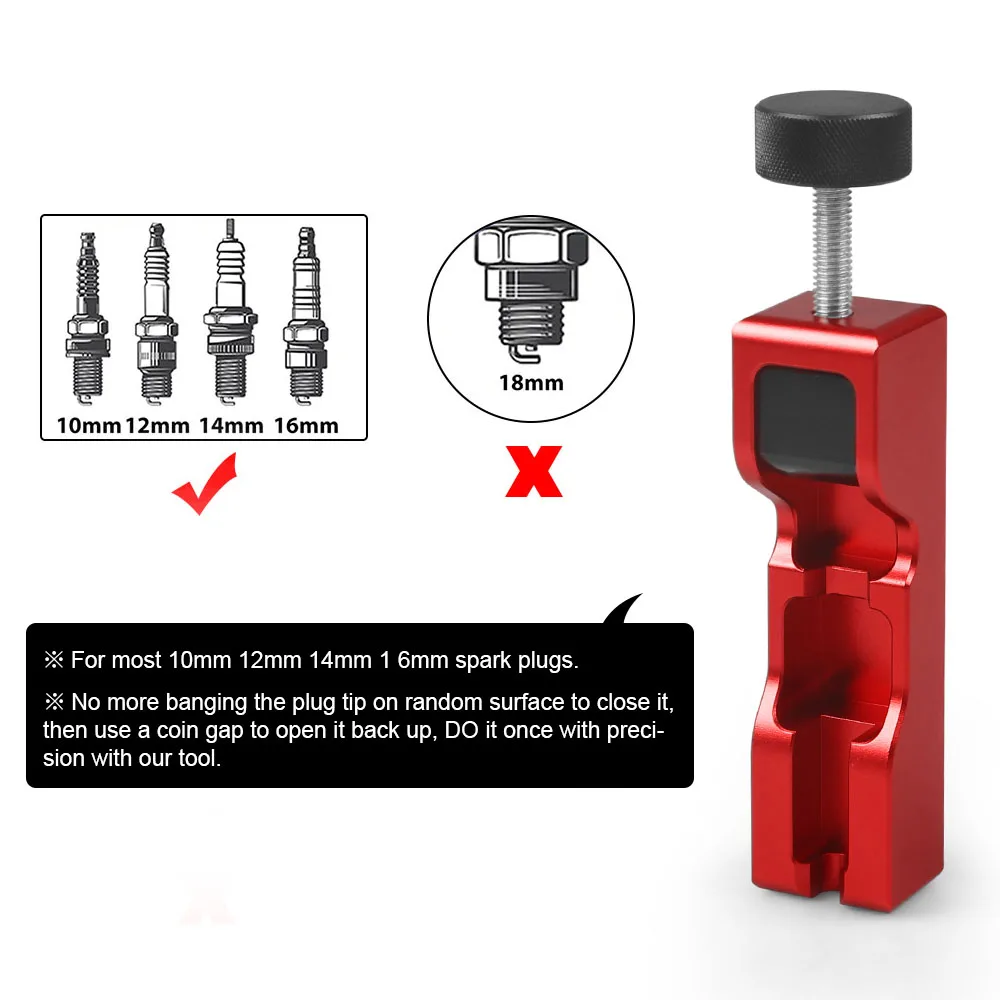 Calibrador universal para separación de bujías de aluminio - imagen 3