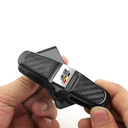 MUGEN Soporte visor coche para gafas de sol, tarjetas y bolígrafo