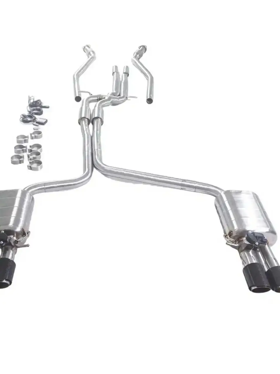 Difusor trasero S7 con configuración de cuatro salidas