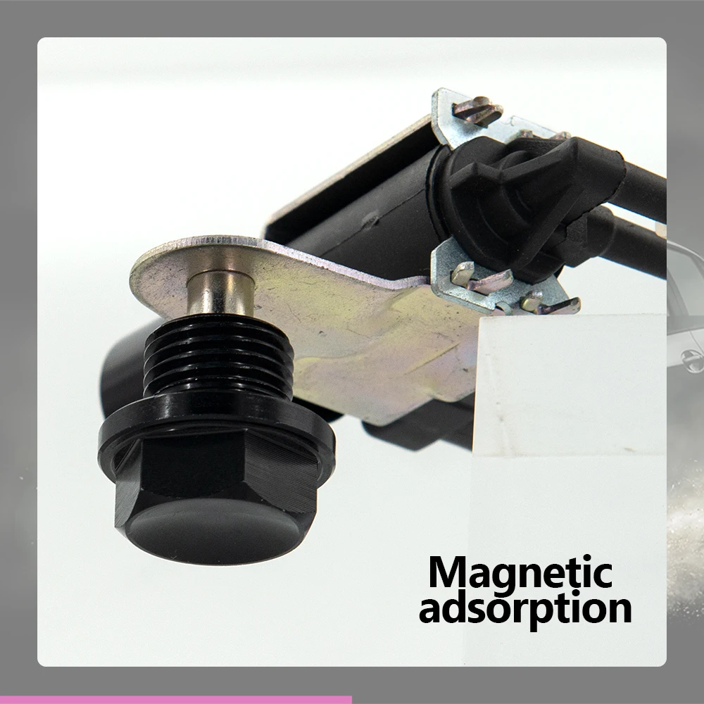 Universal M8 * 1,25 M10 * 1,5 M12 * 1,5 M14 * 1,5 M16 * 1,5 M18 * 1,5 tapón de drenaje de aceite magnético y tuerca de sumidero de drenaje de aceite (muchos tamaños disponibles) - imagen 5