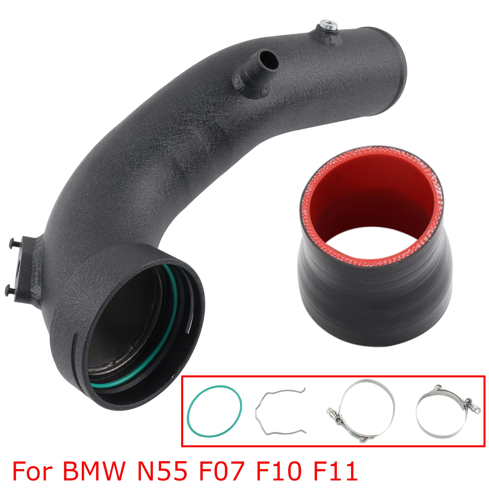 Tubo de carga de aluminio para BMW N55 535i, 640i y 740i