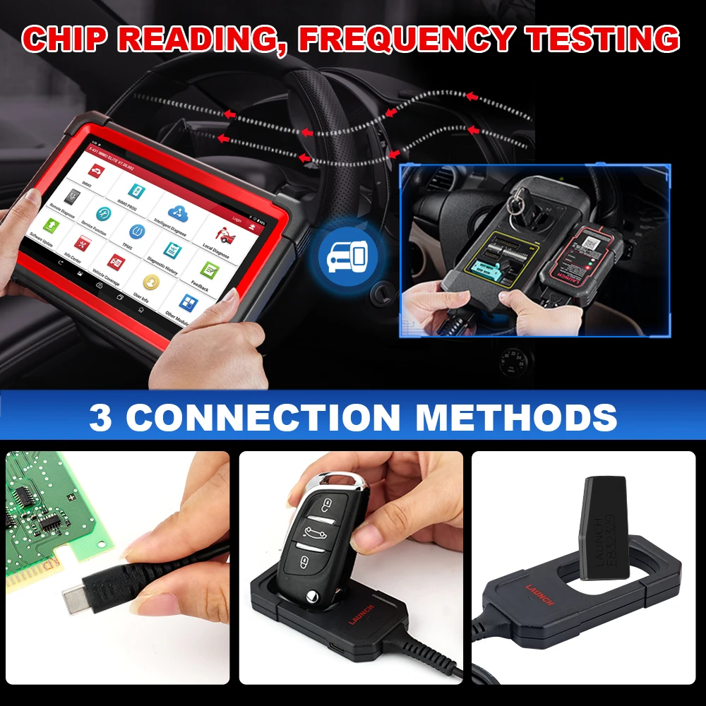 Mando inteligente universal Launch X431 con Super Chip - imagen 4