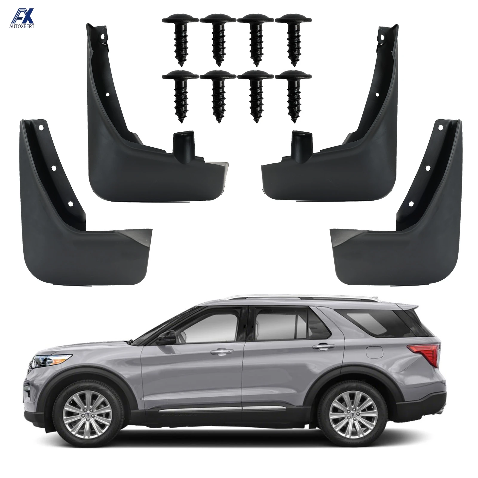 Guardabarros delanteros y traseros Ford Explorer 2020-2022