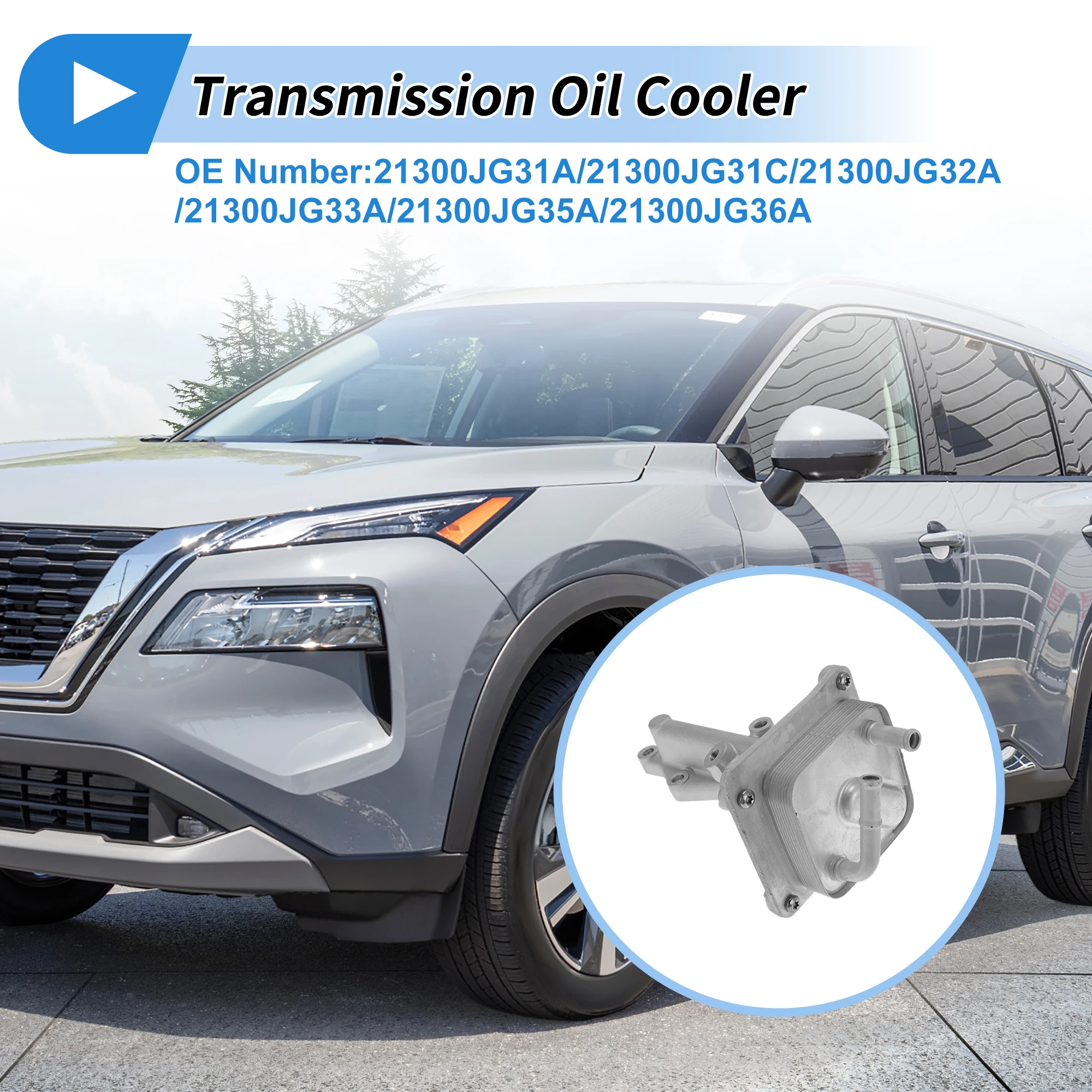 UXCELL Enfriador de aceite de motor para Nissan Rogue 2014-2015 - imagen 3