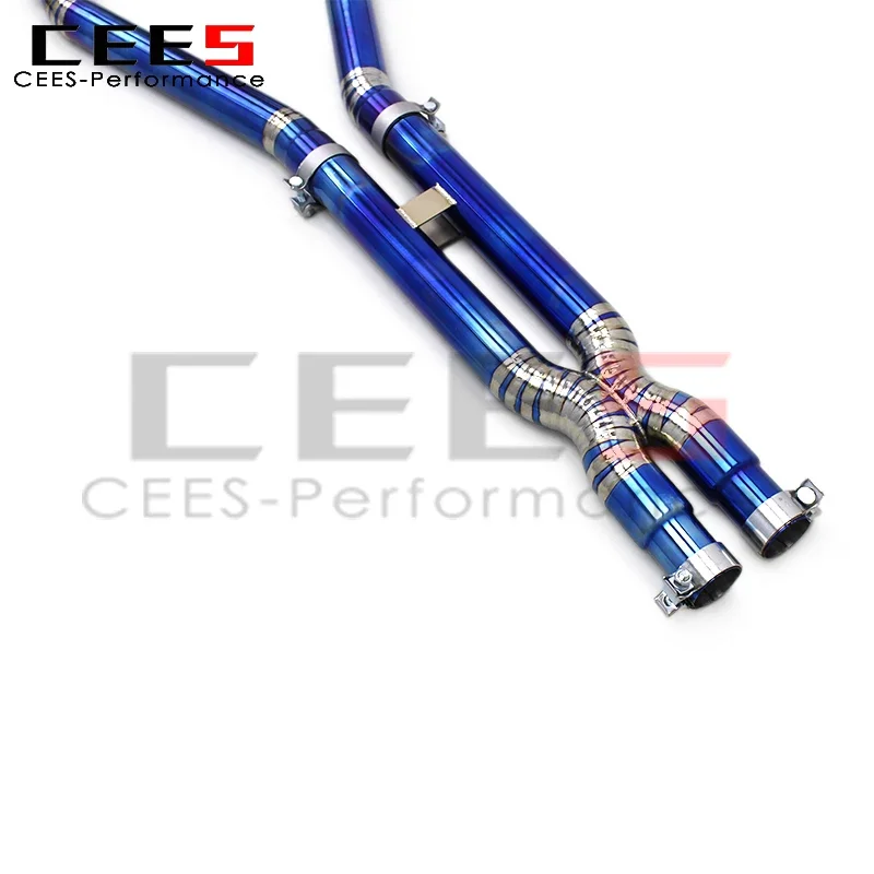 Escape catback Cees Tuning con válvula para Dodge Charger V6 3.6L - imagen 5