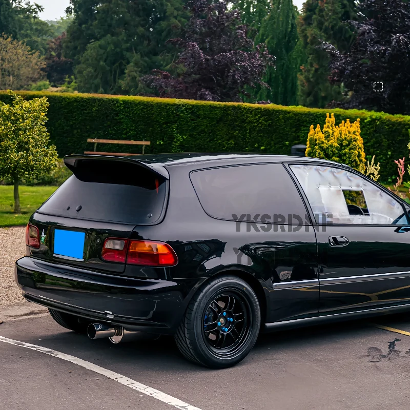 Alerón trasero de fibra de carbono para Honda Civic EG6 VTi - imagen 2