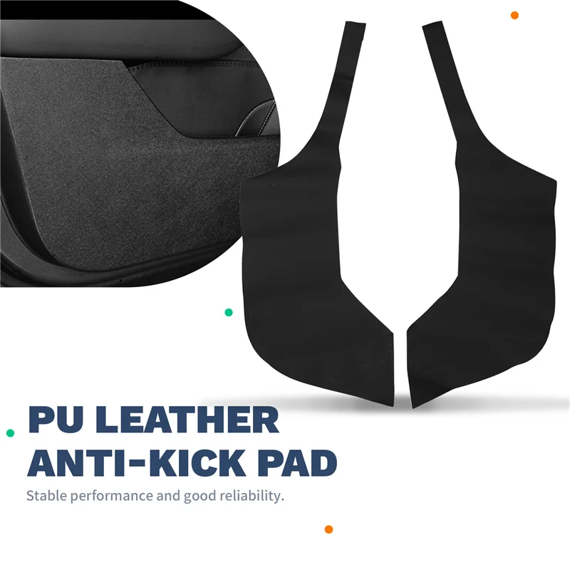 AB56 Protector de umbral para Tesla Model Y 2025 - Cuero sintetico - imagen 2