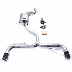 Escape catback ss304 VW Golf 7.5 1.4T 2015-2019