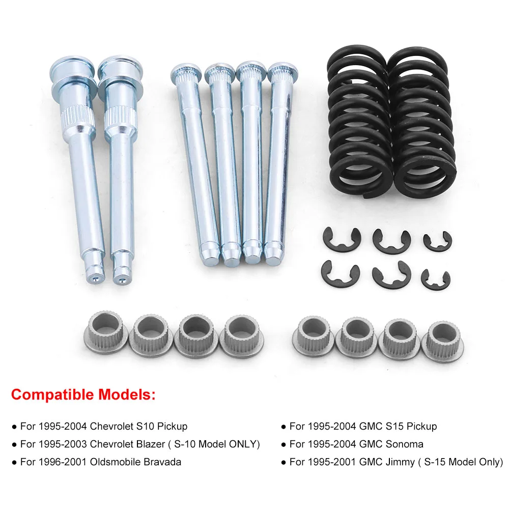 Kit buje y pasador con resorte de bisagra – Chevrolet Blazer S10 S15 - imagen 2