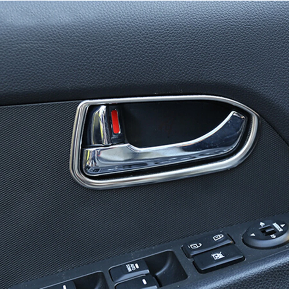 Anillo decorativo cromado ABS puertas Kia Sportage R (2011-2015) - imagen 3