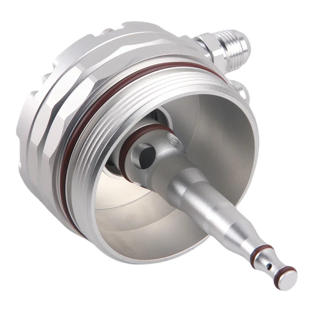 Tapa Filtro Aceite BMW M52 M54 M56 con Puertos AN10 y Sensores - imagen 5