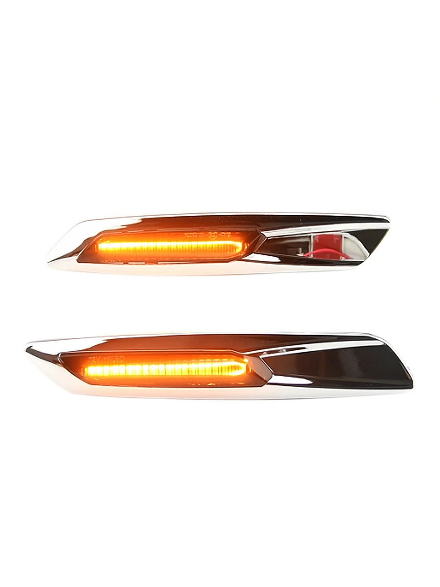 Luces LED laterales ámbar dinámicas BMW Serie 1 3 5 E90 - imagen 5