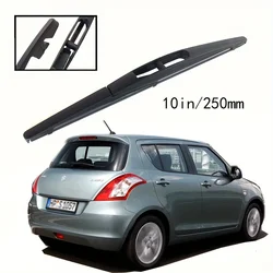 Escobilla de limpiaparabrisas trasero para Suzuki Swift Hatchback MK2 y 3, escobilla de lluvia para puerta trasera, 10 ", 2004 - 2017