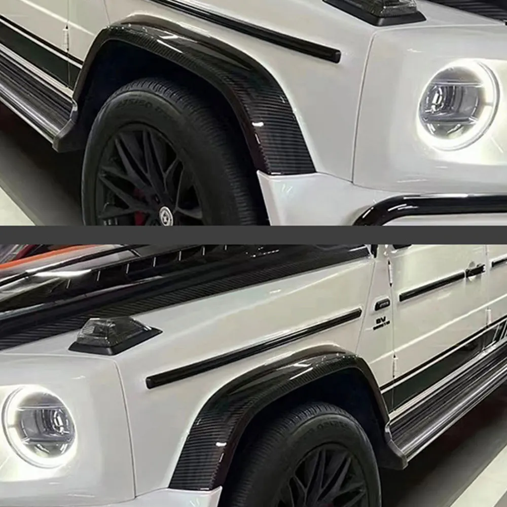 Aletines de rueda en carbono seco Mercedes Clase G W464 G500/G63 - imagen 4