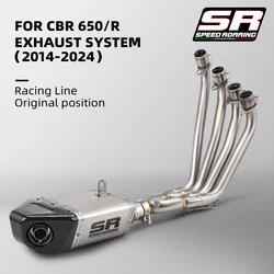 Escape de carreras Honda CBR650R y CB650F línea completa
