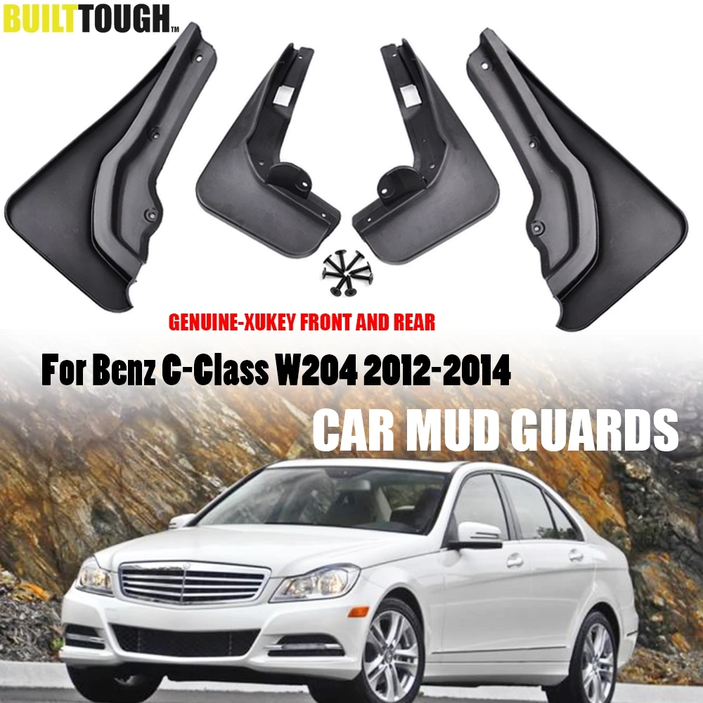 Guardabarros moldeado Mercedes Clase C W204 Facelift 2012-2014