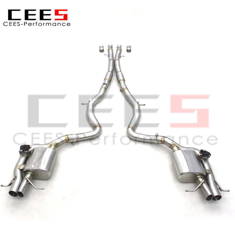 Escape Catback Inox CEES Mercedes S560 W222 4.0 Biturbo 2018 - imagen 2