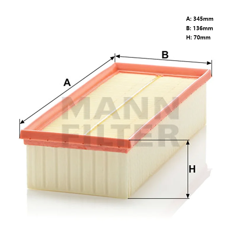 MANN-FILTER C35154 filtro de aire para VW Golf, Jetta y Tiguan - imagen 2