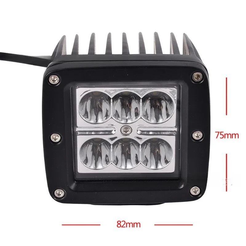 GoodSquare Foco LED Cuadrado Auxiliar – Luz Trabajo Todo Terreno 4x4 - imagen 4