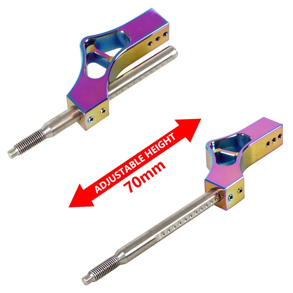 Extensor palanca cambios aluminio ajustable con adaptadores – Honda - imagen 3