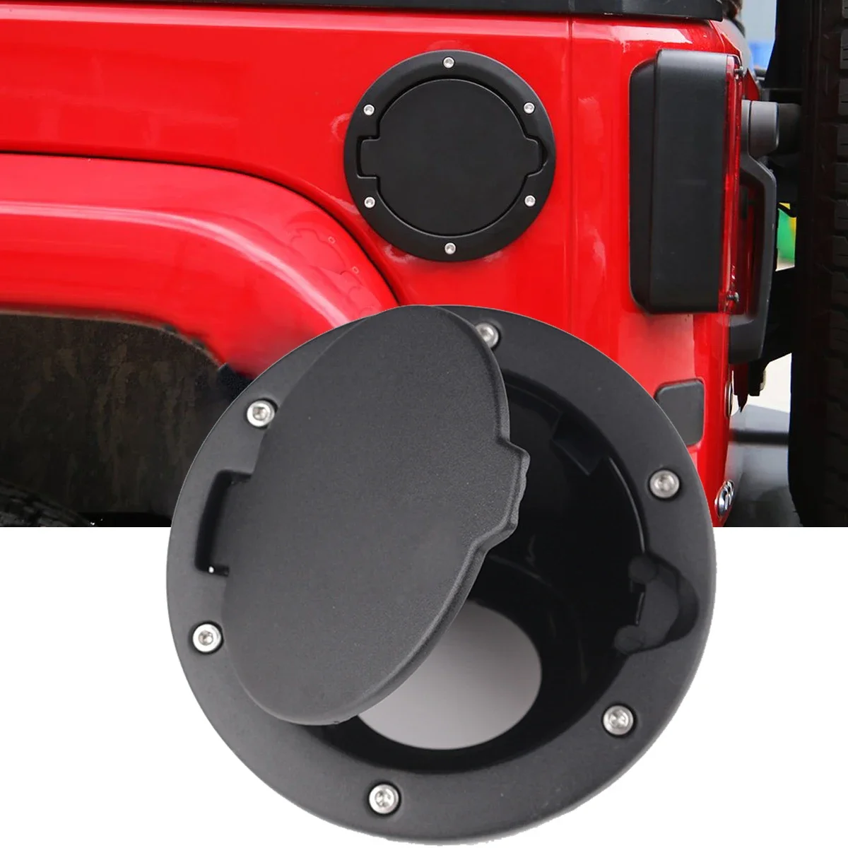 Tapa de llenado de combustible Jeep Wrangler JK 2007-2017 - imagen 3
