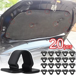 Clips remache de aislamiento del capó 5863849 para VW Golf y Passat