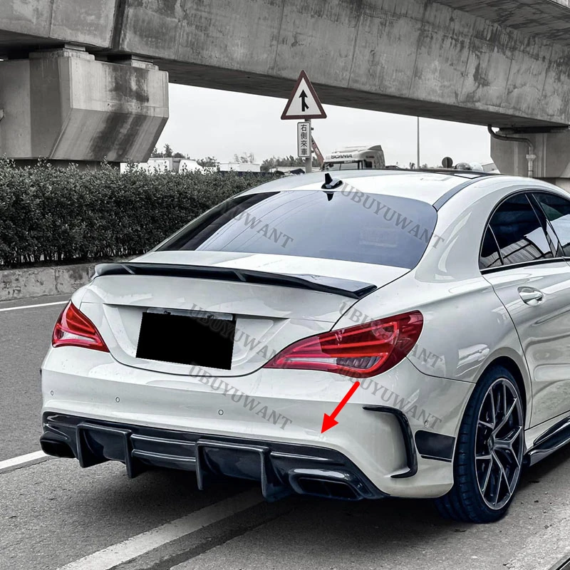 Labio trasero difusor para Mercedes-Benz CLA W117