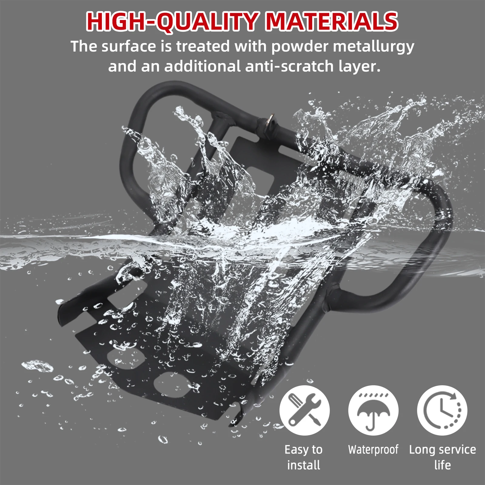 Barras protectoras de motor reforzadas para Honda XR150L/XR125L - imagen 3