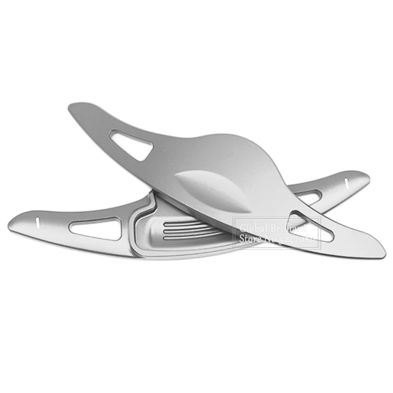 Extensión de palanca de cambios de volante de aleación de aluminio para Hyundai Genesis G80 2015 2016 2017 2018 2019 Genesis G330 2014 - imagen 5